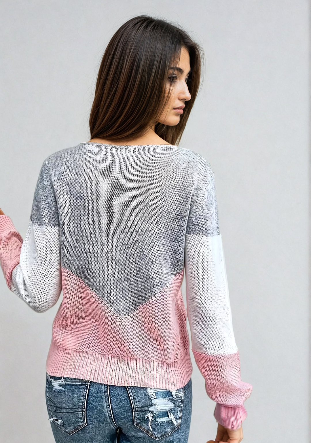 Silvia - Lässiger Strickpullover