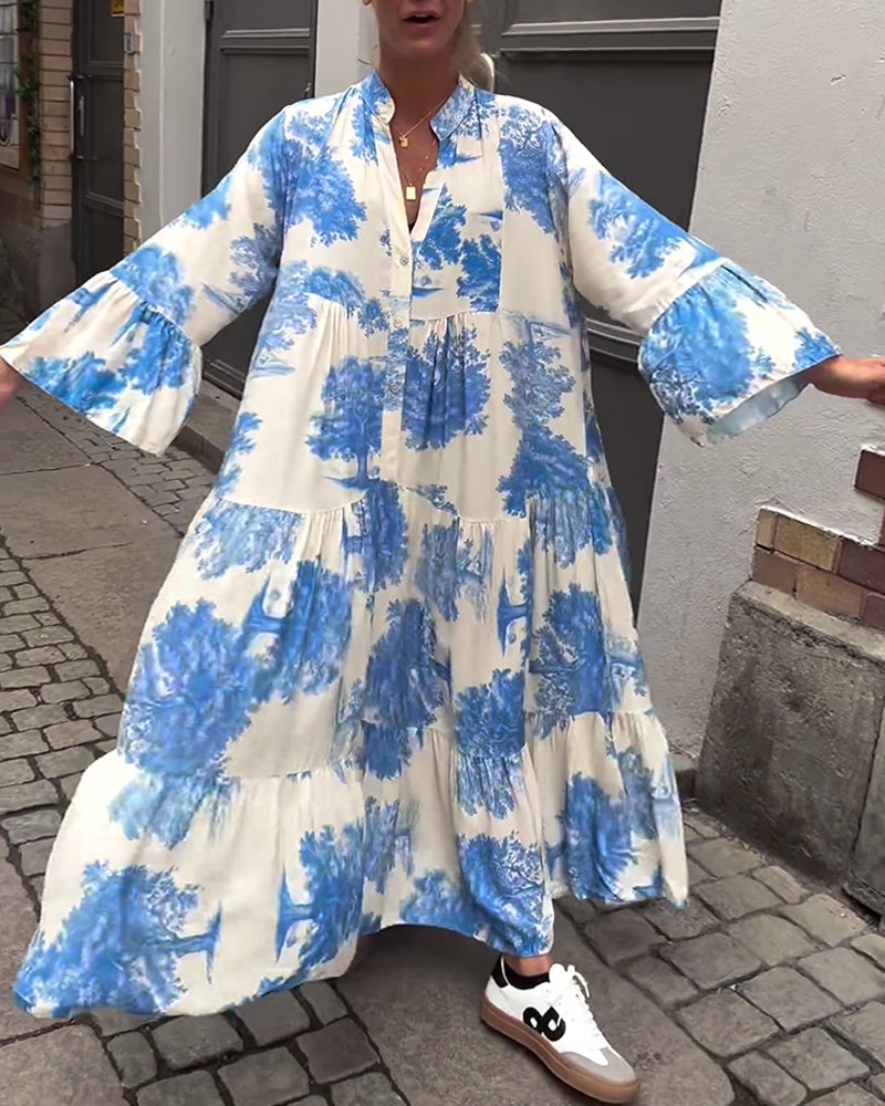 Ophelia - Langes Fließendes Kleid