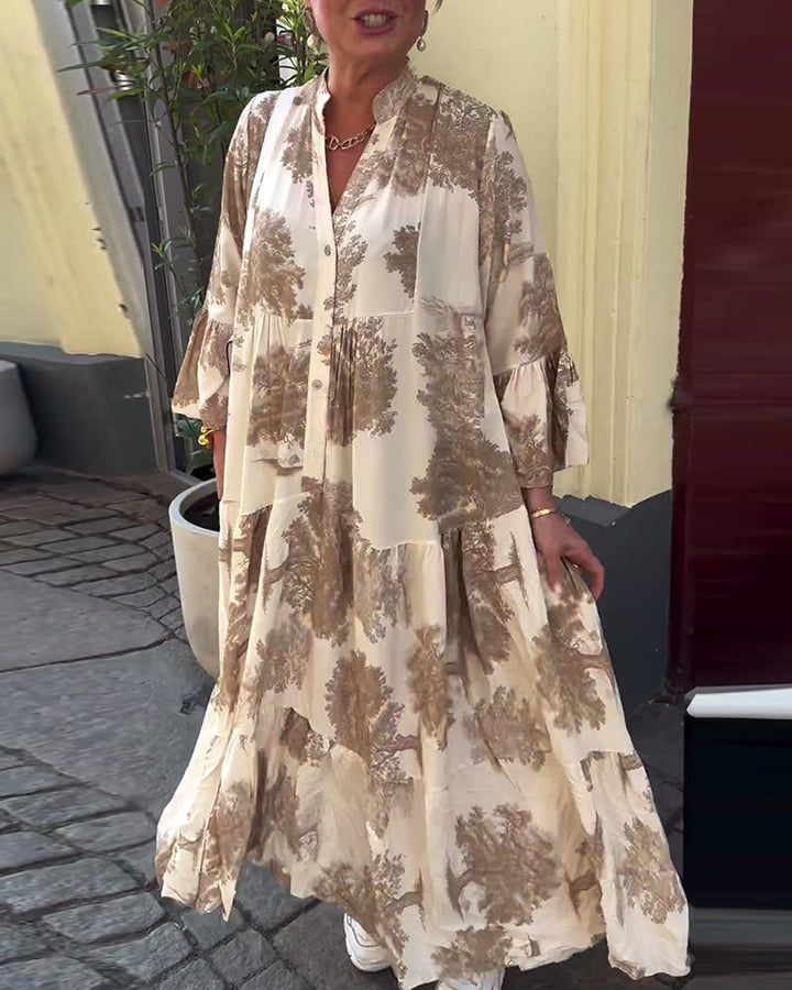Ophelia - Langes Fließendes Kleid