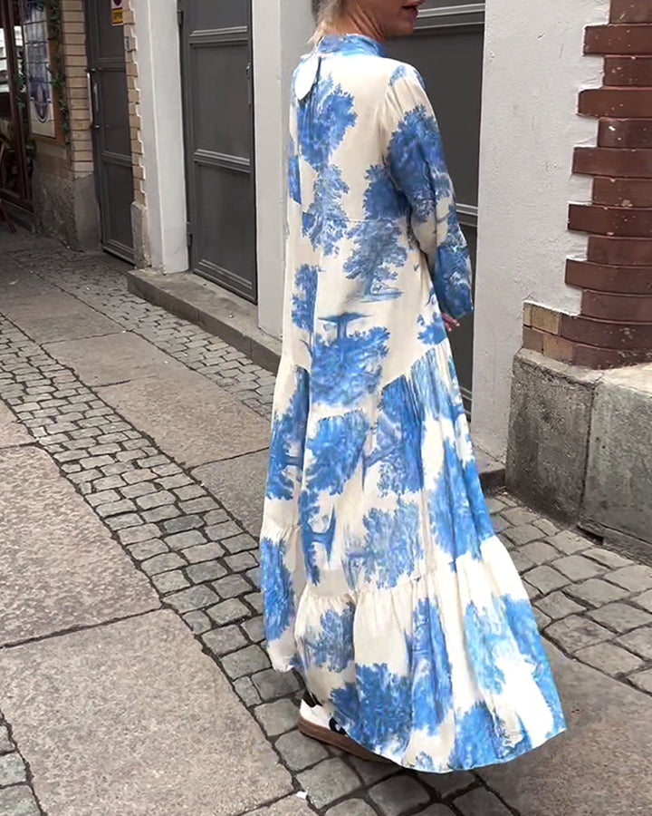 Diana™ - Bequemes Patchwork-Maxikleid