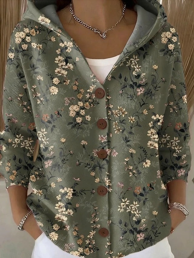 Cassidy | Gemütlicher Künstlerischer Langer Cardigan