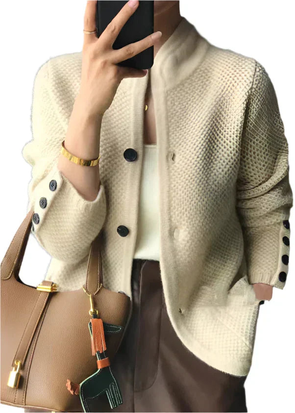 Alissa™ - Stilvolle Kuschelige Strickjacke