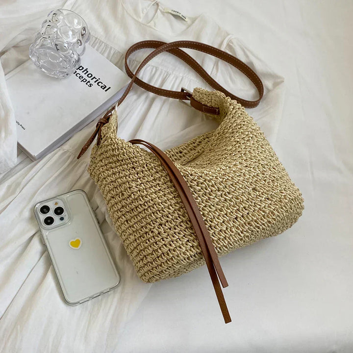 Arnljot | Strukturierte Schultertasche im gewebten Stil