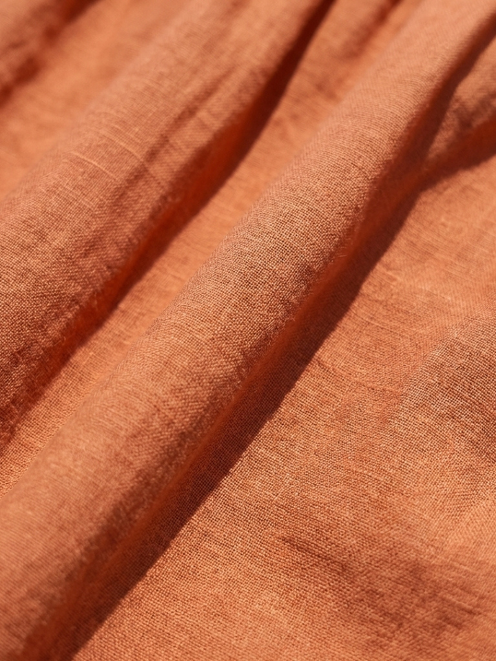 Zinnia | Kurzärmliges gestuftes blaues Maxikleid