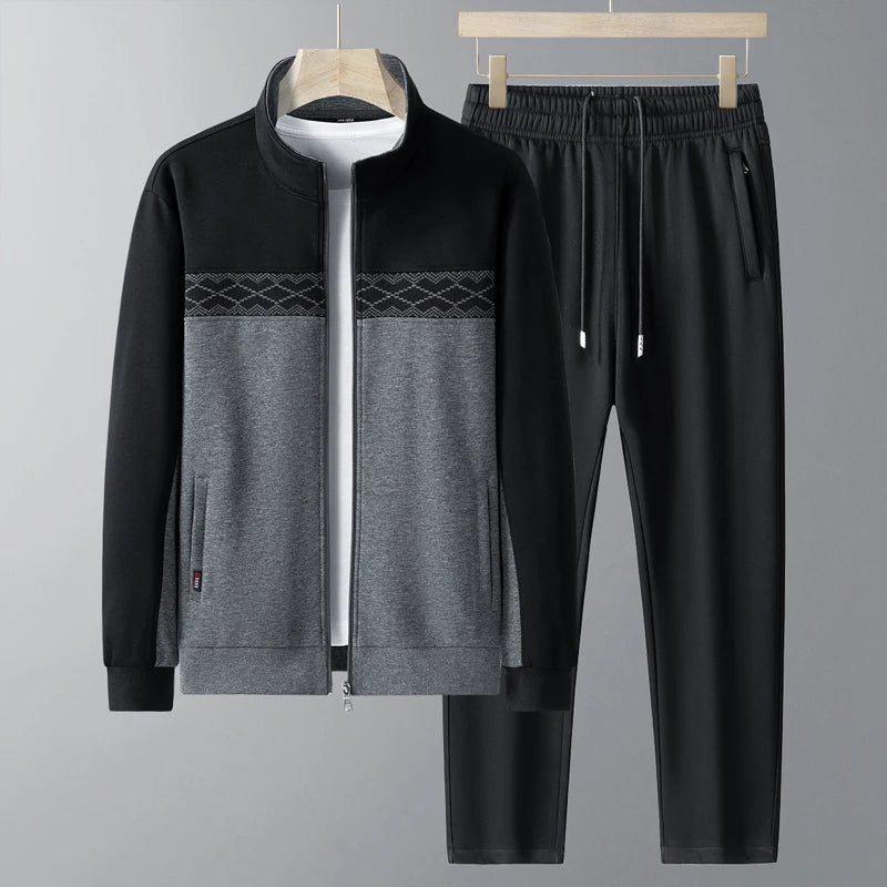 Herren Trainingsanzug mit Tunnelzug und Taschen
