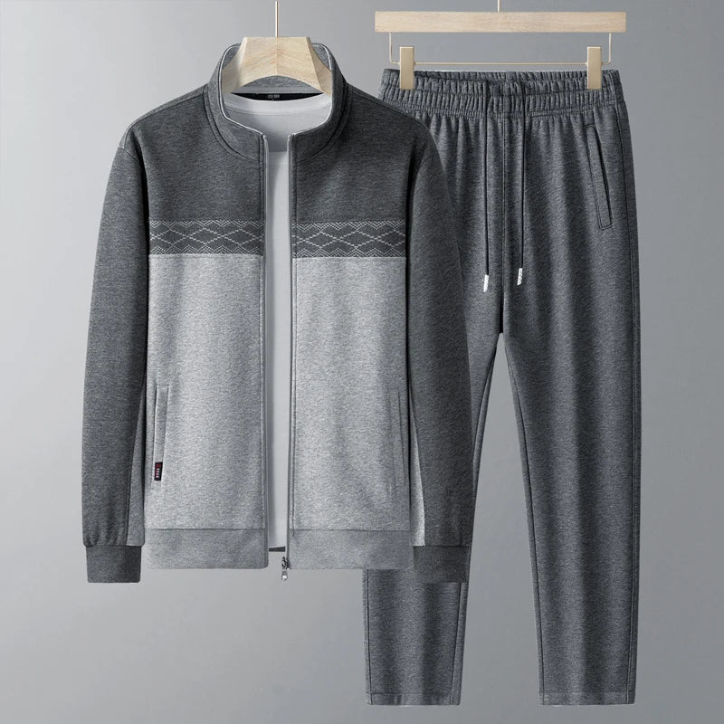 Herren Trainingsanzug mit Tunnelzug und Taschen