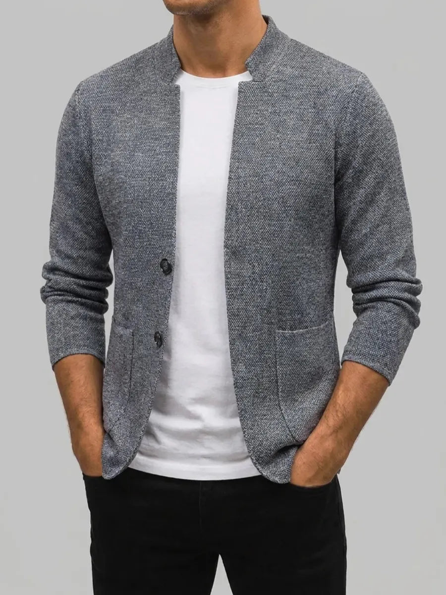 LAURENT MONACO | Herrenweste mit Strickstruktur