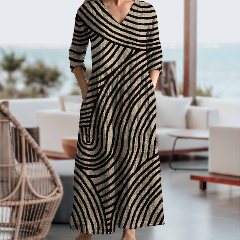 Eve™ - Vintage Streifenkleid