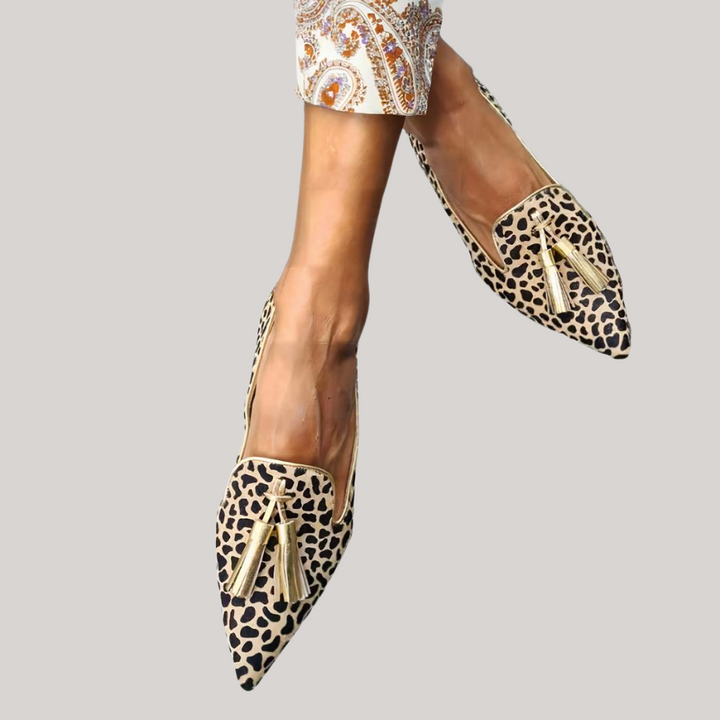 Leopard | Damen Mokassin