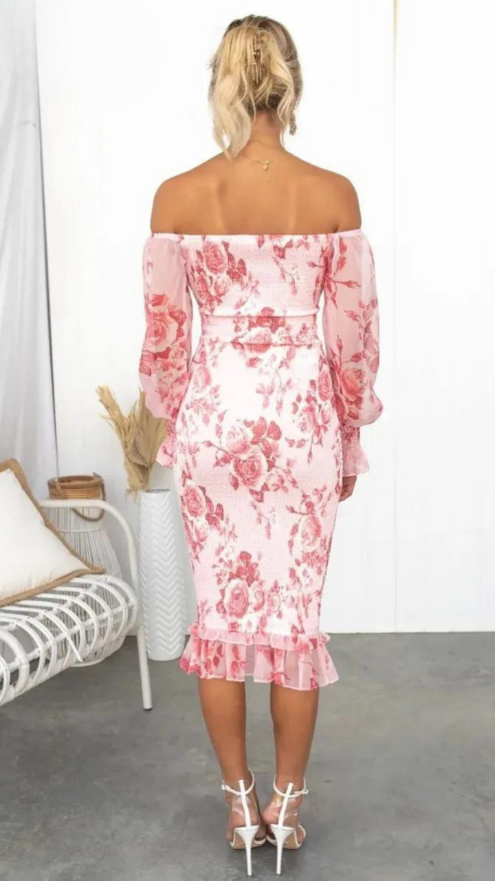 Kendall | Luxe Midi Kleid (Fast ausverkauft)