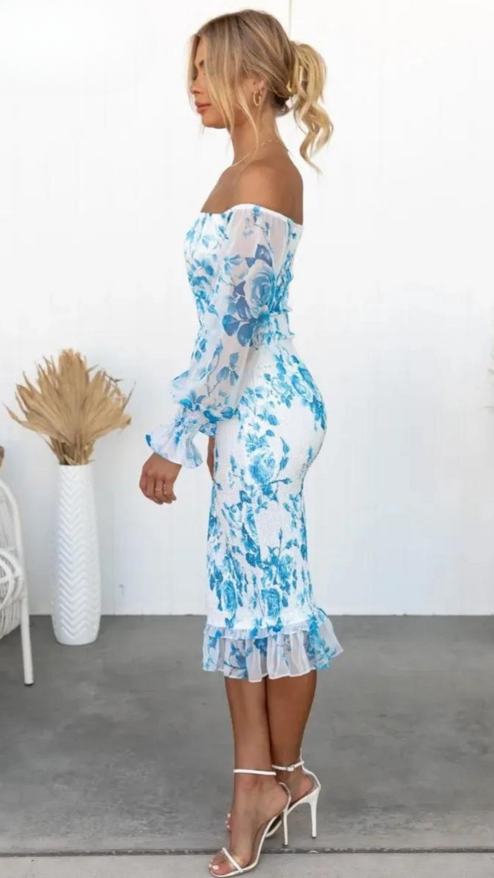 Kendall | Luxe Midi Kleid (Fast ausverkauft)