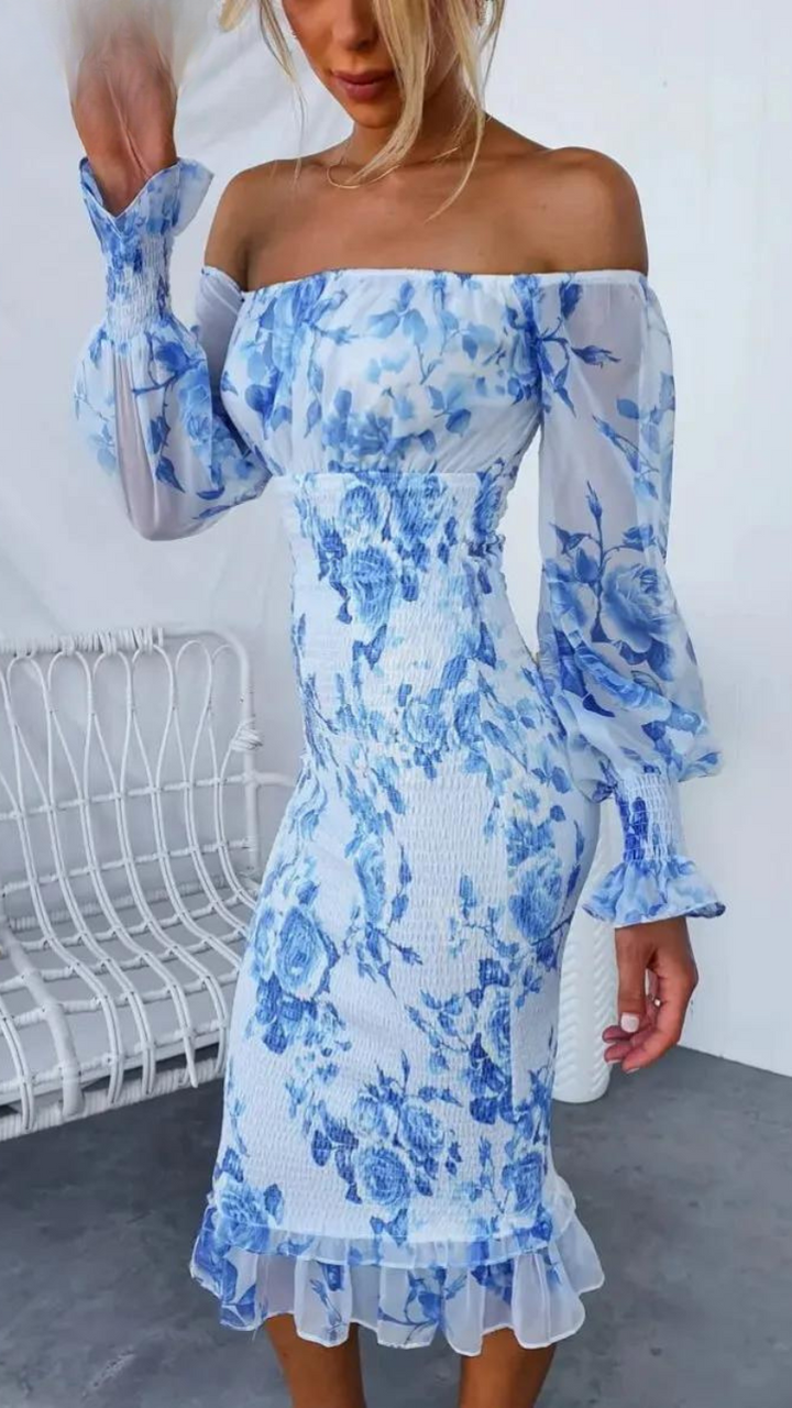 Kendall | Luxe Midi Kleid (Fast ausverkauft)