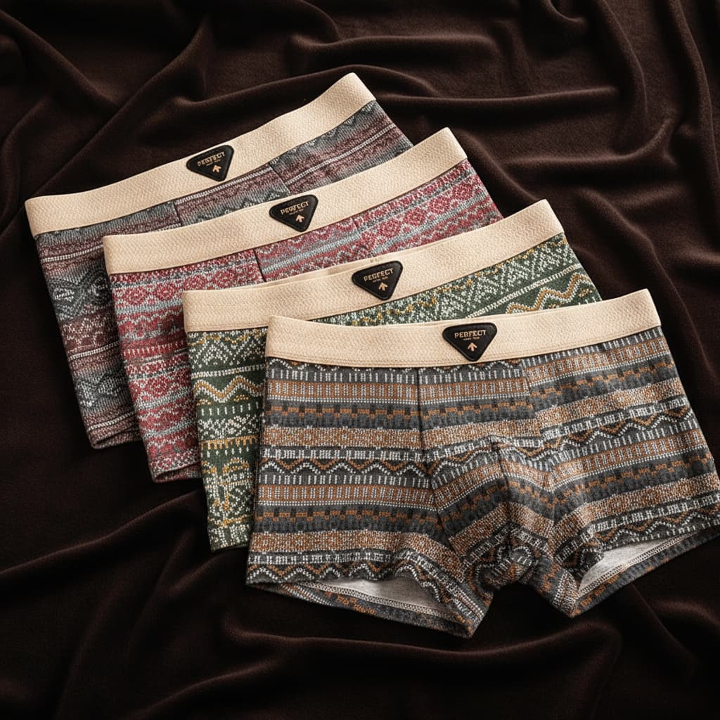 Porter Boxer Briefs im Retro-Stil