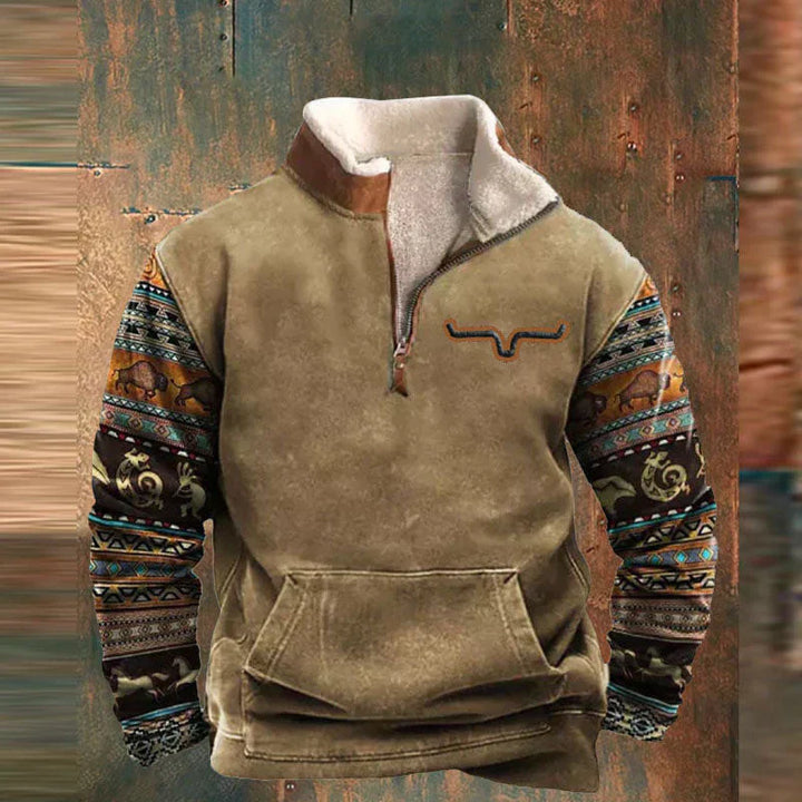 Francesco - Viertel Zip Up Pullover