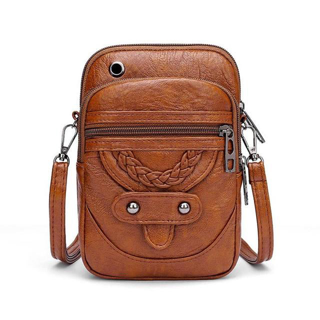 Carice - Vintage-Ledertasche