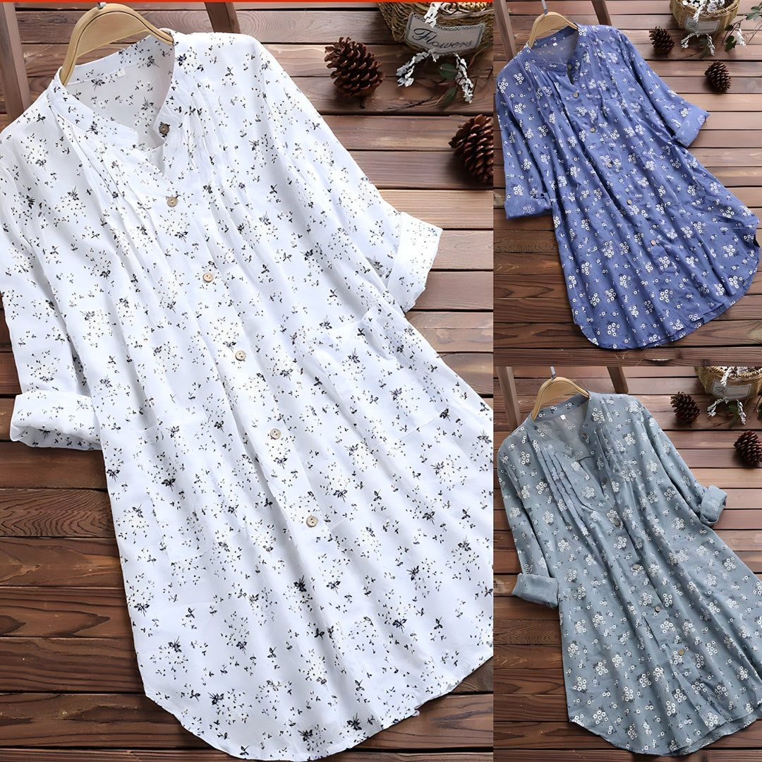 Anne™ - Zeitloses Blumenshirt