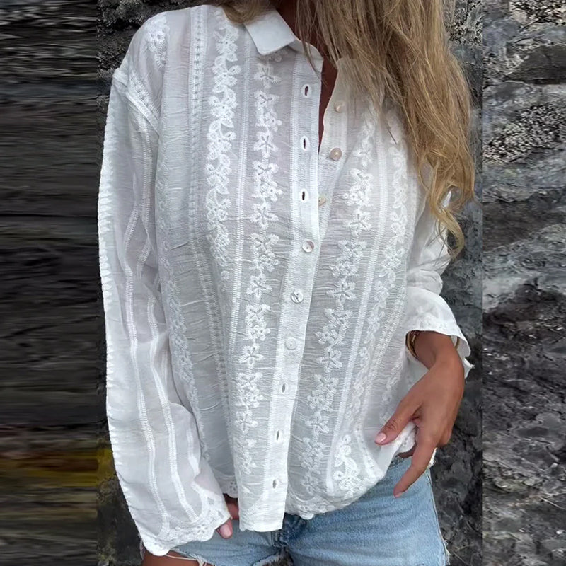 Kathlyn™ - Knopf-Poloshirt