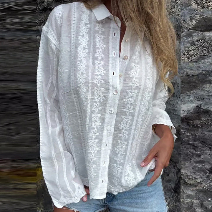 Kathlyn™ - Knopf-Poloshirt