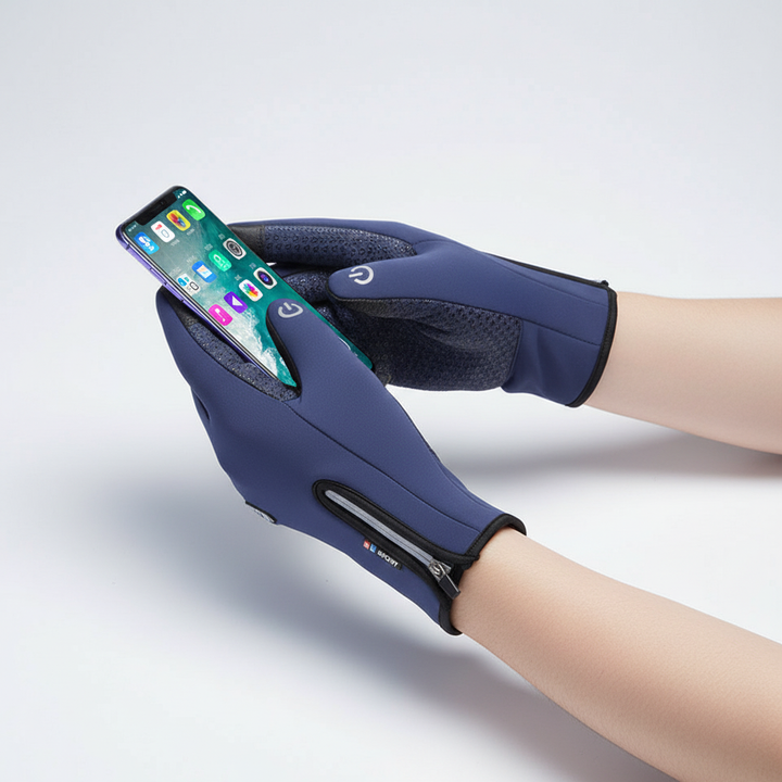 Wasserfeste Touchscreen-Handschuhe mit rutschfester Innenfläche