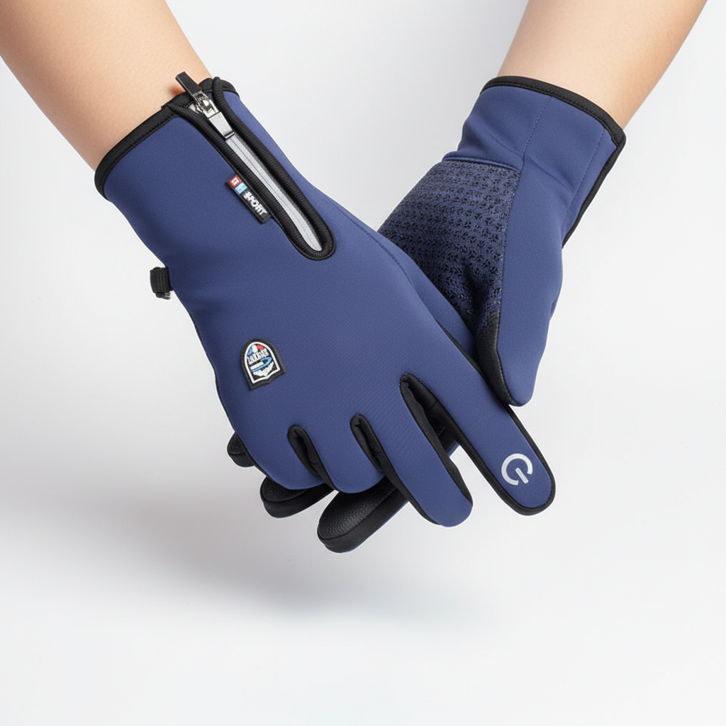 Wasserfeste Touchscreen-Handschuhe mit rutschfester Innenfläche