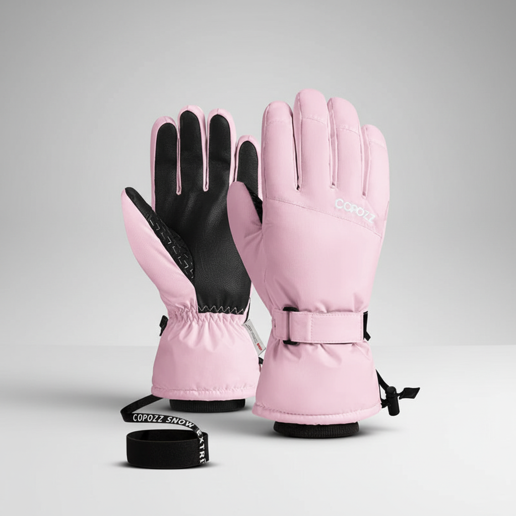 Wasserfeste Winterhandschuhe mit Wärmeisolierung und rutschfester Innenhand