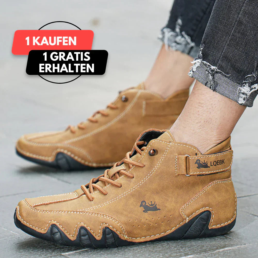 Tommaso - Bequeme Und Rutschfeste Barfußschuhe Aus Echtem Leder