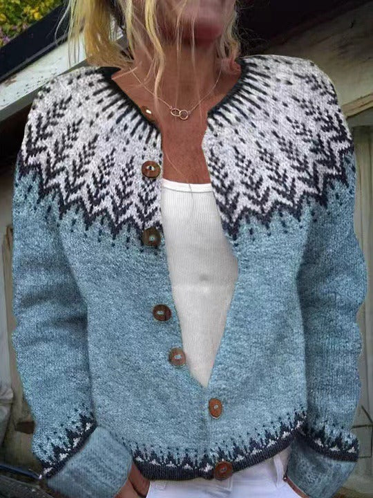Clara | Vintage Isländischer Cardigan