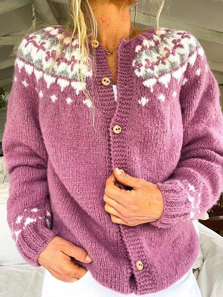 Maya | Vintage Isländischer Cardigan