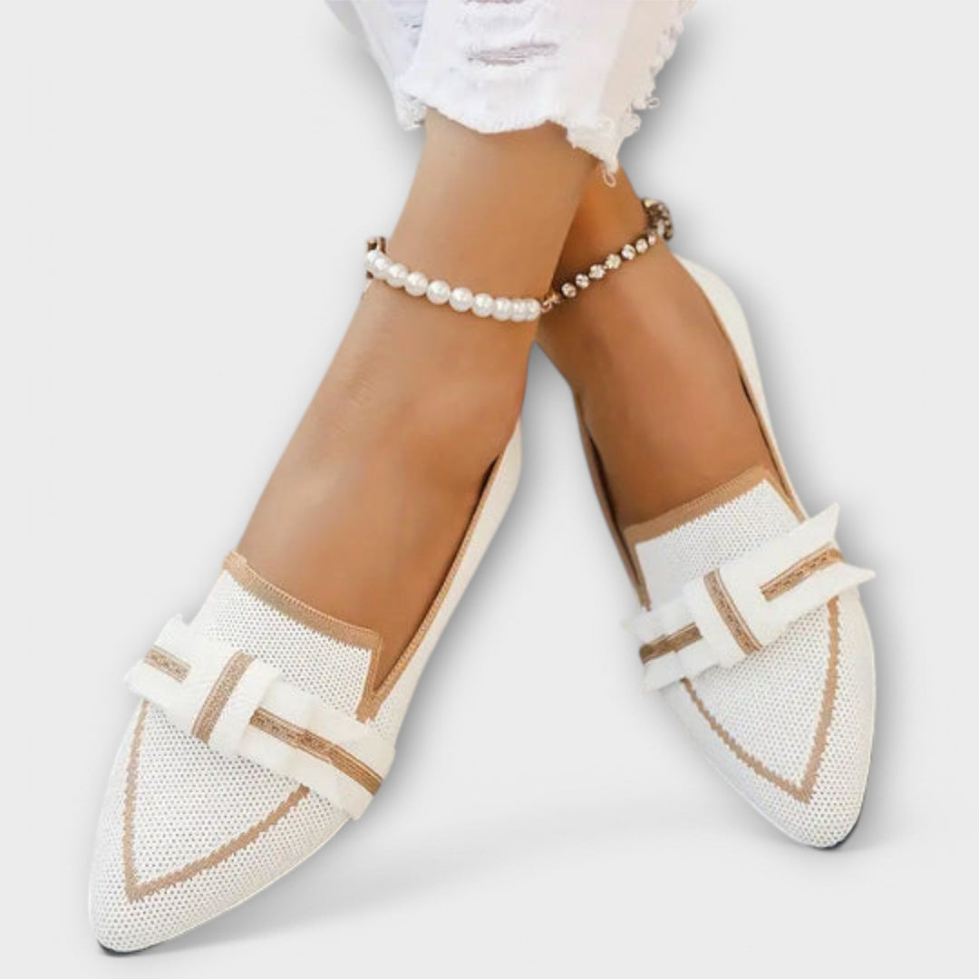 Knotendes Design Flache Schuhe für Frauen