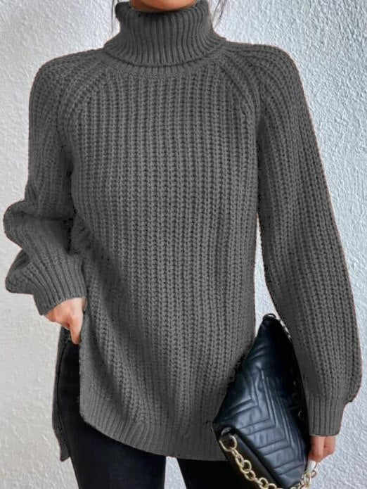Sophia | Damen Langarm Rollkragenpullover
