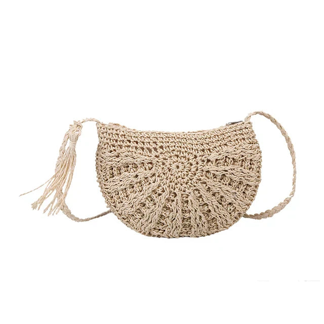 Eirinora | Gehäkelte Schultertasche im Bohemian-Stil