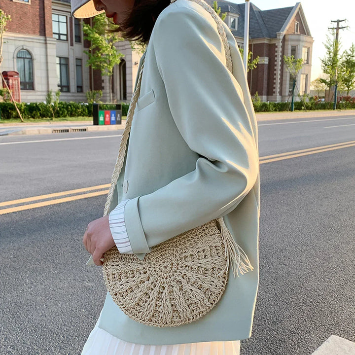 Eirinora | Gehäkelte Schultertasche im Bohemian-Stil