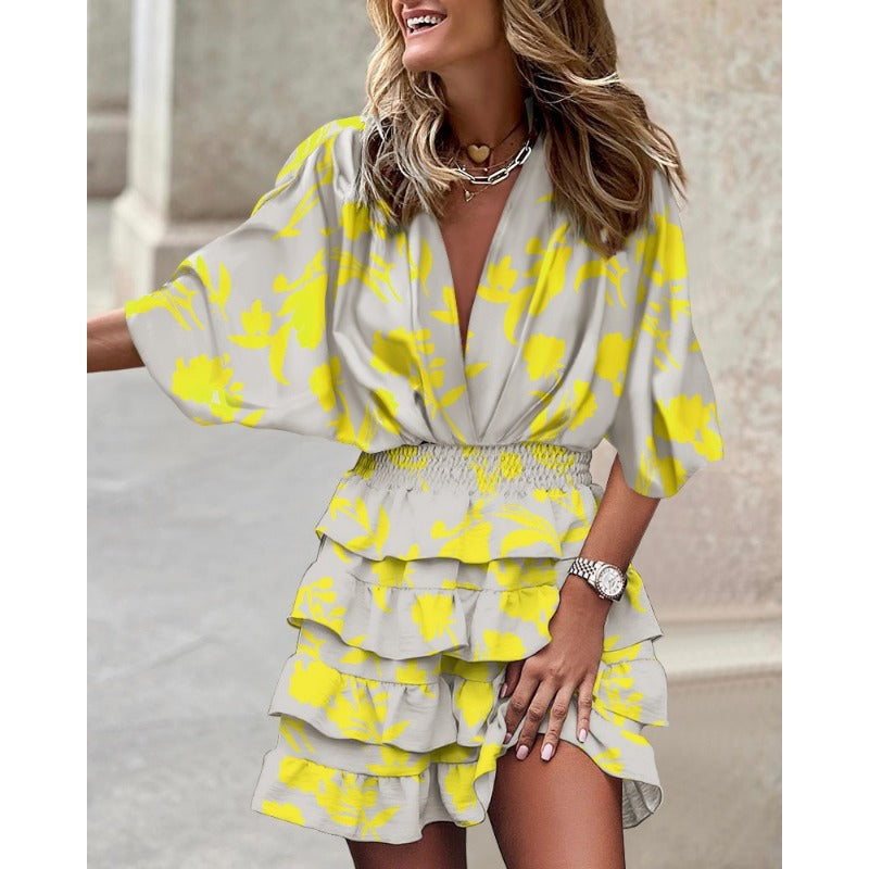 Francesca™ - Stylisches Druckkleid