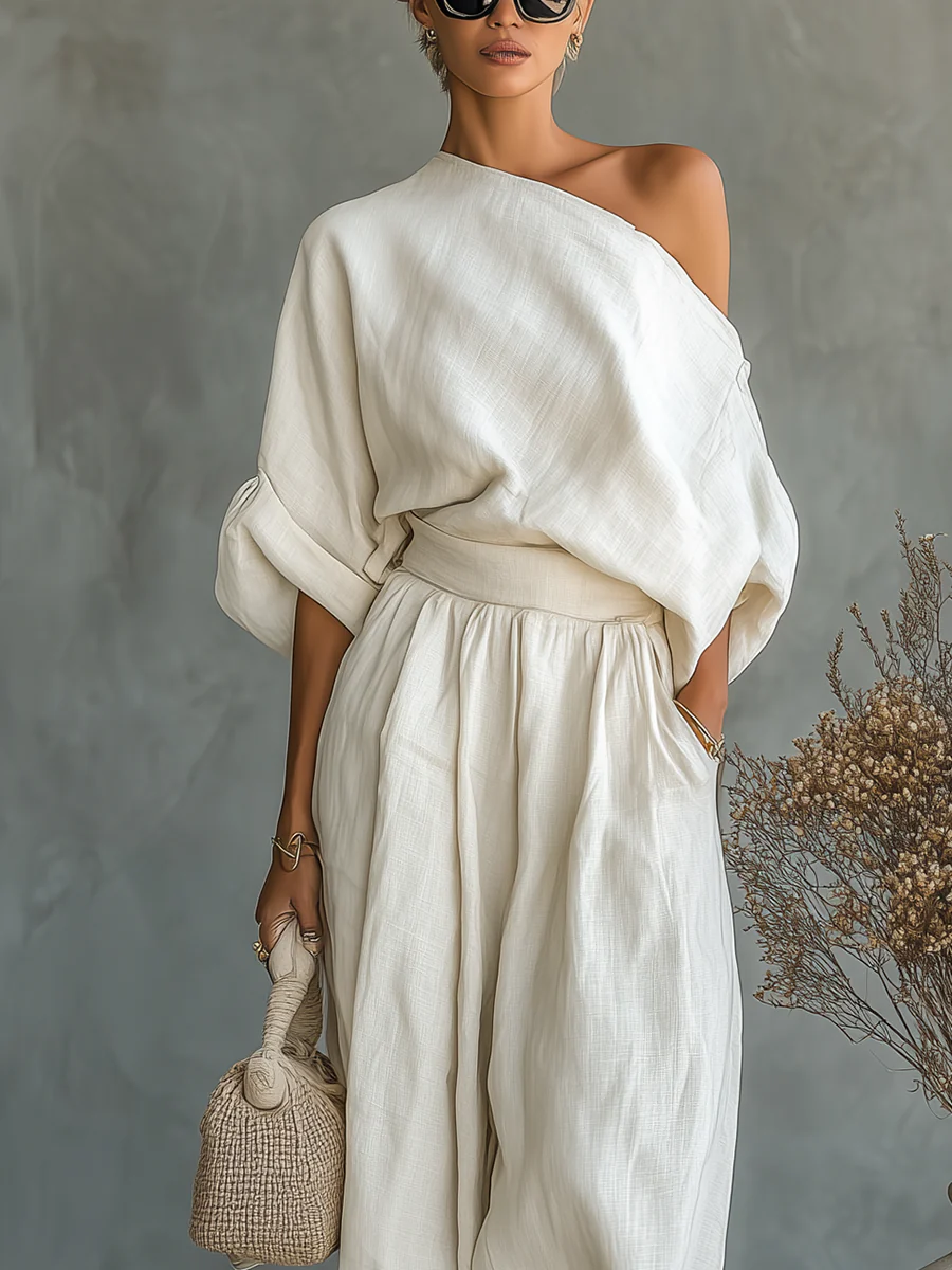 Mila™ | Zweiteiliges Set mit schulterfreien Design