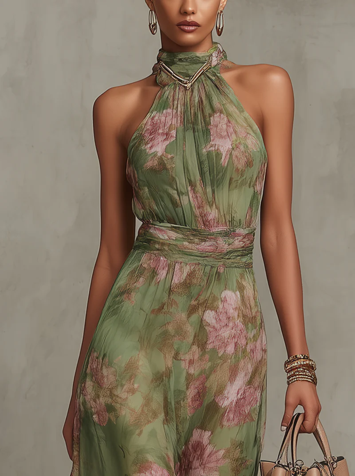 Sophie | Elegantes Blumenkleid für den Sommer