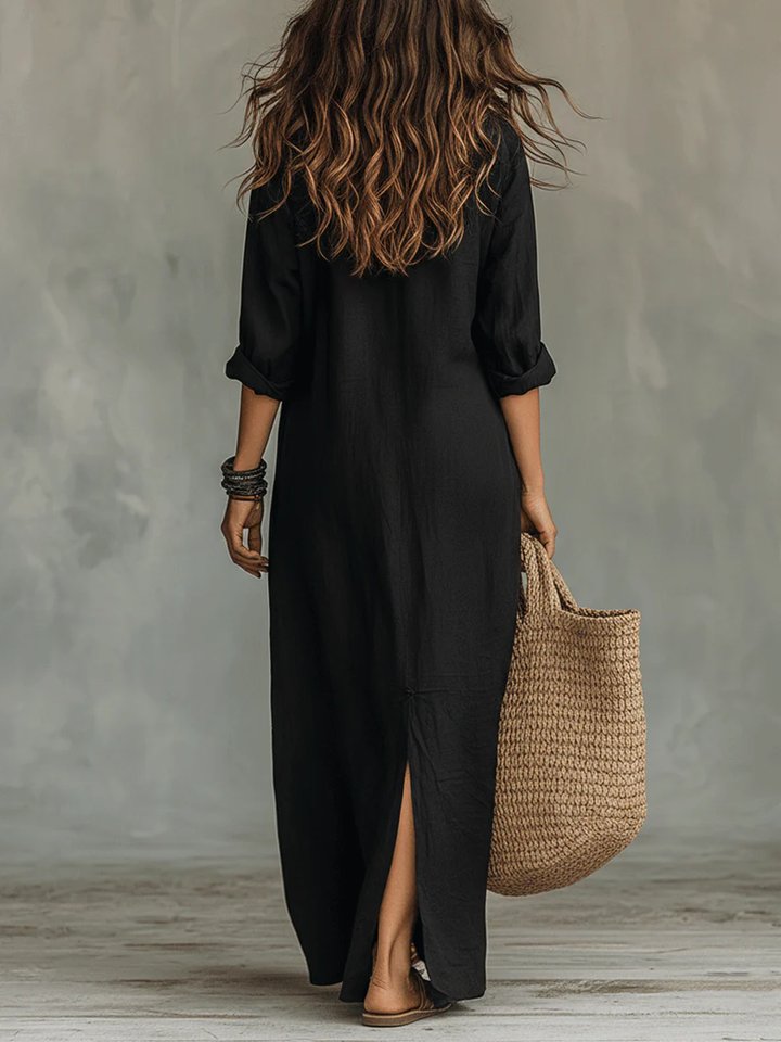 WILLOW | Müheloses Maxikleid mit schmeichelhaftem Schnitt für vielseitige Alltagslooks