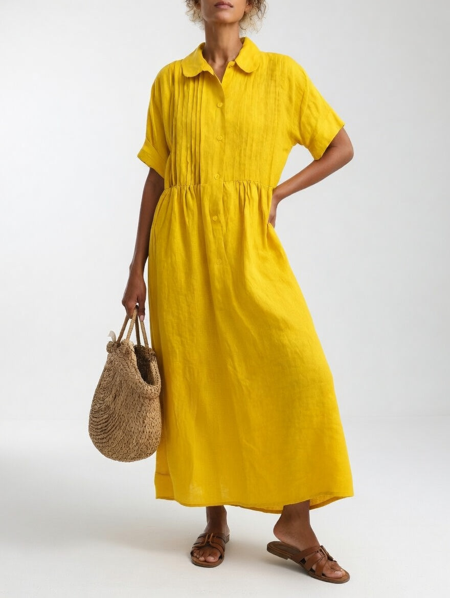 Lysandra™ - Luftiges Sommerhemdkleid