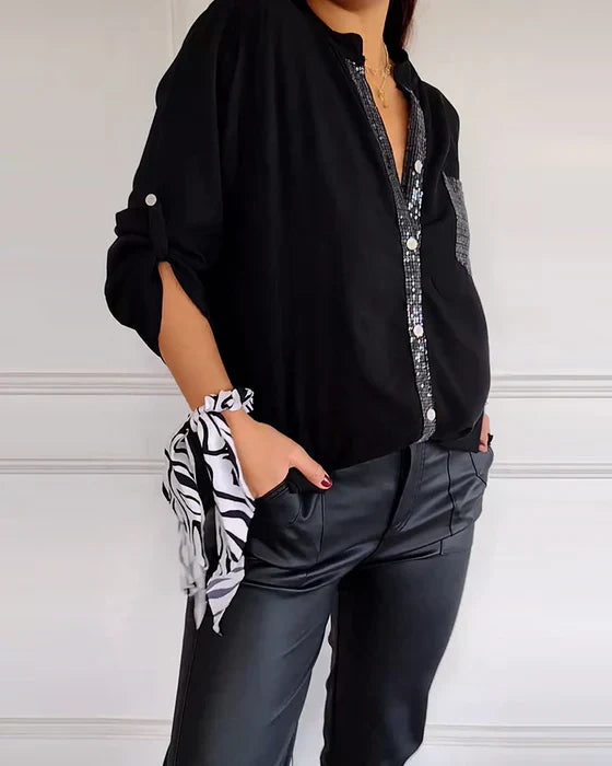 Elaine™ - Schickes Glamour-Top