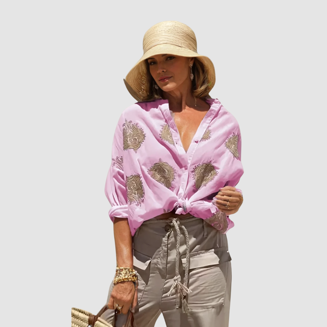 Gaby™ Elegante atmungsaktive Bluse