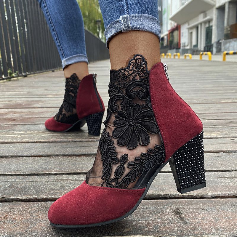 Jane™ - Elegante Sommer-Spitzenpumps