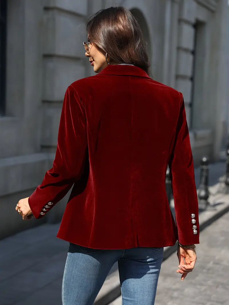 Julissa™ - Eleganter Samt-Blazer