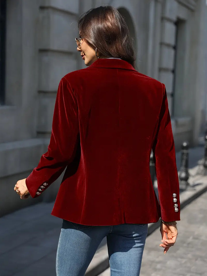 Julissa™ - Eleganter Samt-Blazer