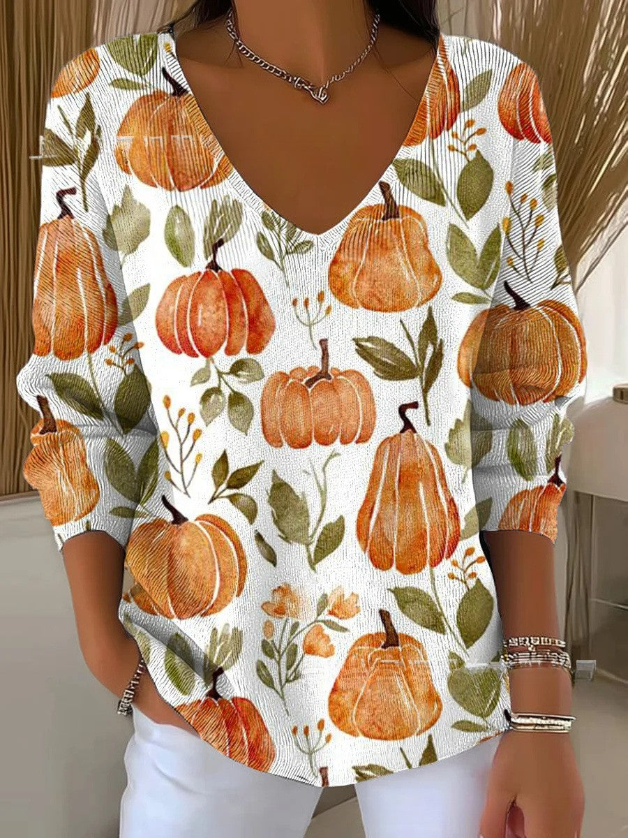 Beatrice – V-Ausschnitt Pullover mit V-Ausschnitt