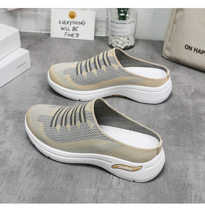 Schicke und atmungsaktive Damen Slip-On Mesh Sneakers