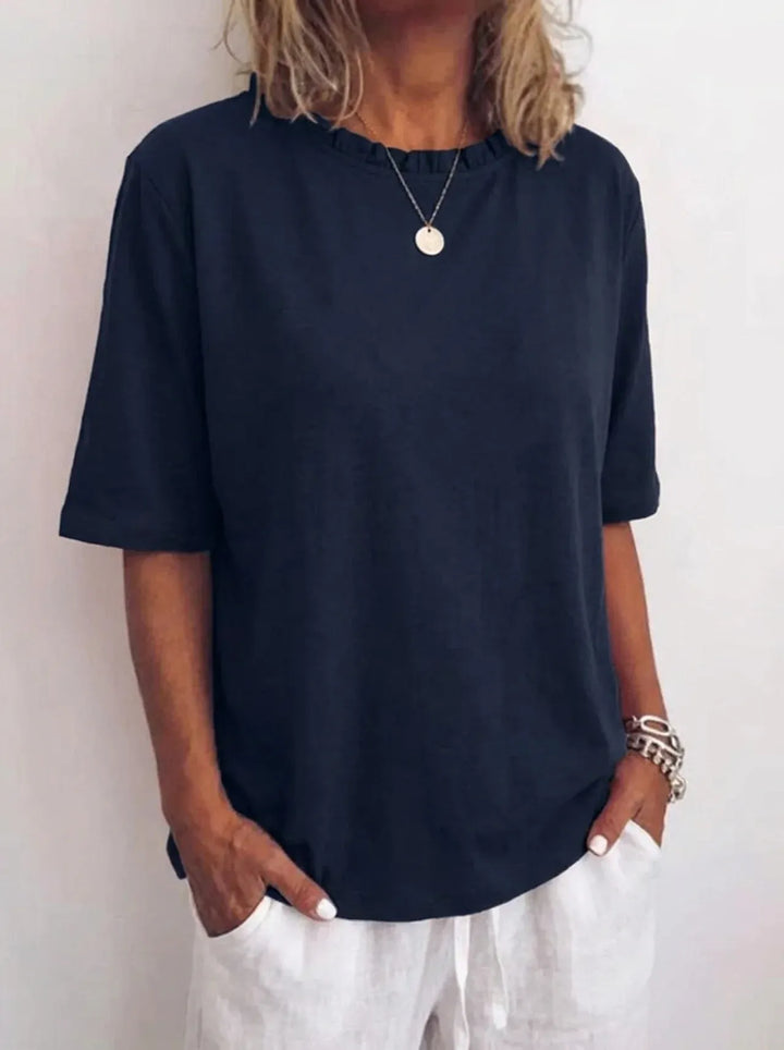 Anna | Bequeme Lockere Bluse