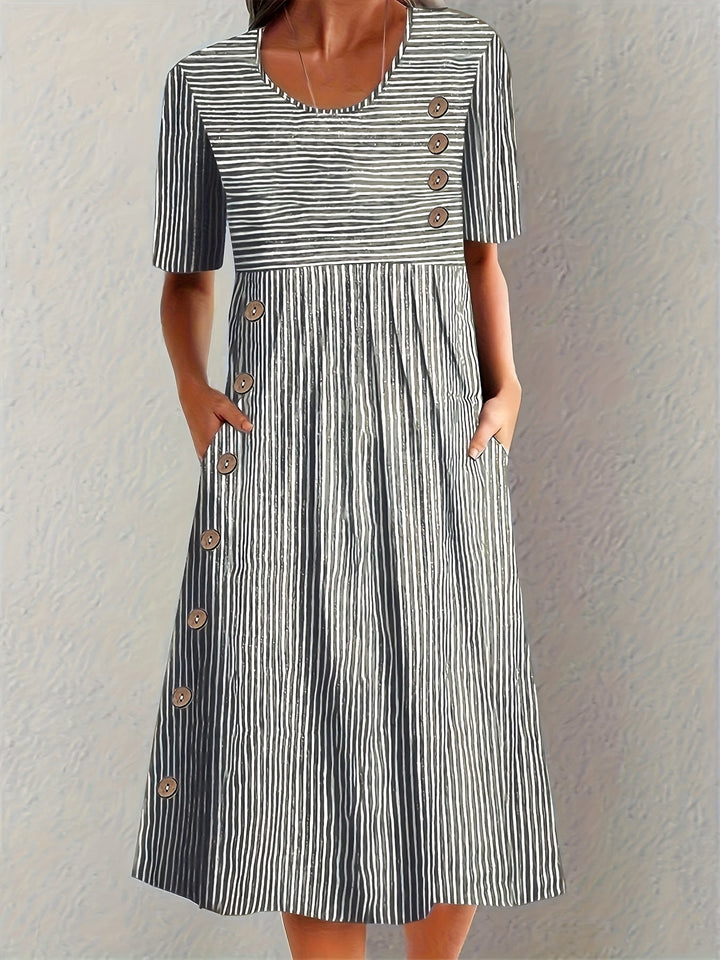 Lorelei™ | Gestreiftes Sommerkleid