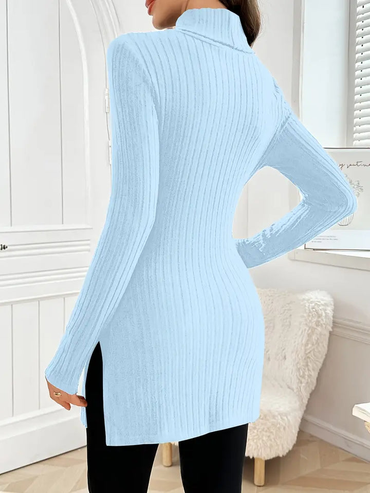 Sarah - Eleganter Langärmeliger Pullover Mit Schmaler Passform Für Den Herbst