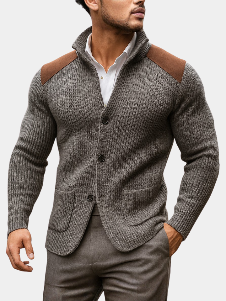 SILVORO | STRICKTEXTUR BLASER