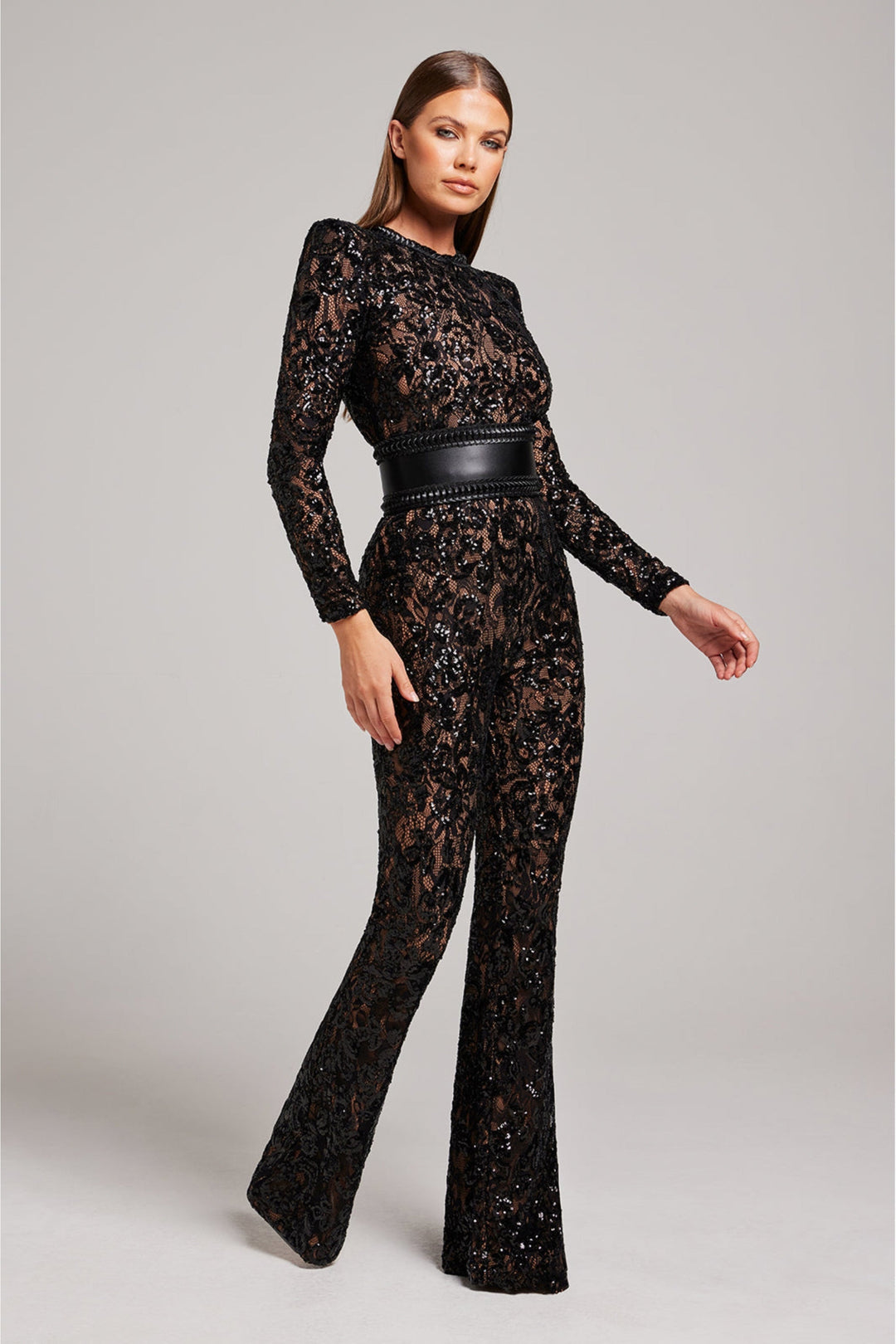 Lisa - Eleganter Jumpsuit In Pizzo