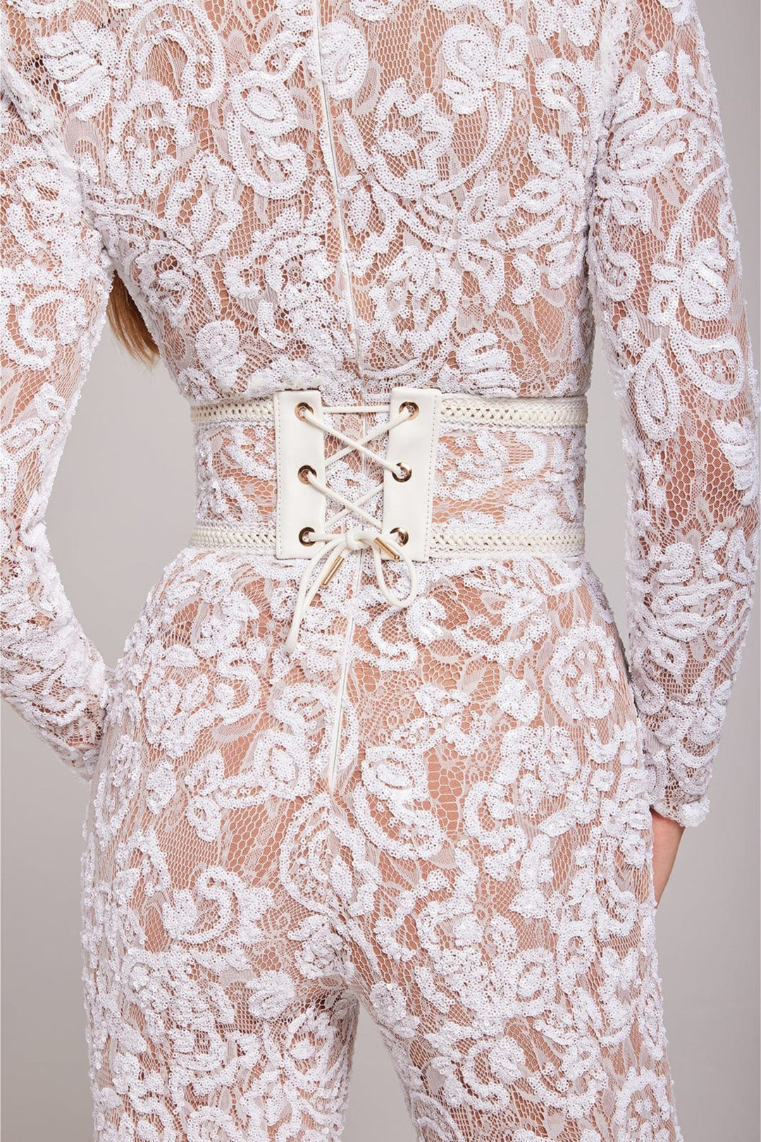 Lisa - Eleganter Jumpsuit In Pizzo